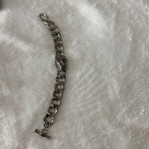 Chunky Silver Chain Bracelet